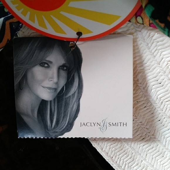 NEW Jaclyn Smith Face Saver Floppy Sun Hat / Scarf Attached UPF 50 - Picture 7 of 15